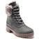 Timberland Courmayeur Valley 6 Inch Faux Fur Boot W - Medium Grey