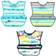 Green Sprouts Snap + Go Easy Wear Bibs 3-pack Blue Whales