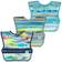 Green Sprouts Snap + Go Easy Wear Bibs 3-pack Blue Whales