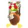 goDog Action Plush Pheasant Animated Squeaker Dog Toy