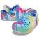 Crocs Kid's Classic Lined Tie-dye Graphic - Powder Blue/Multi