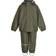 Mikk-Line PU Rain Set with Braces - Dusty Olive (33145)