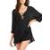 Billabong Womens Skies Mini Beach Cover Up Dress - Black