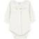 Tartine et Chocolat Baby's Body with Ruffle Collar - Cream White