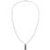 Tommy Hilfiger Engraved Chain Necklace - Silver