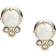 Fossil Celestial Stud Earrings - Gold/Silver/