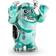 Pandora Disney Pixar Sulley Charm - Silver/Blue/Purple