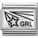 Nomination Composible Classic Ink Charm - Silver