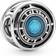 Pandora Marvel Arc Reactor Bedel - Sterlingzilver/Blauw