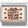 Nomination Composable Classic Link Happy New Year Stars Charm - Rose Gold