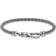 Thomas Sabo Leather Bracelet - Grey/Silver