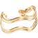 Pernille Corydon Double Wave Ear Cuff - Gold