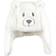 Hudson Trapper Hat, Mitten and Bootie Set - Cream Bear