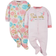 Gerber Princess Sleep N Play Footies - Pink