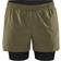 Craft ADV Essence 2-in-1 Stretch Shorts M - Green