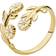 Lund Copenhagen Marguerit Ring - Gold/White