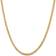 Primal Gold Semi-Solid Anchor Chain Necklace - Gold