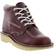 Kickers Kick Hi Core Leather - Dark Red