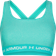 Under Armour Mid Crossback Heather Sports Bra - Neptune Light Heather