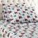 Micro Flannel Cabin Print Bed Sheet Multicolor