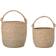 Bloomingville Kurv Basket 36cm 2pcs