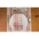Design Imports Chambray Bordsduk Röd (274.32x35.56cm)