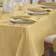 Elrene Home Fashions Caiden Elegance Tablecloth Gold (132.08x132.08)