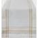 Design Imports Chambray Bordsduk Vit (274.32x35.56cm)