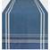 Design Imports Chambray Bordsduk Blå (177.8x35.56cm)