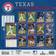 Turner Licensing Texas Rangers 2022 Wall Calendar