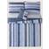 My World Mason Stripe Bedspread Blue, White (218.44x172.72cm)
