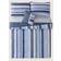 My World Mason Stripe Bedspread White, Blue (218.44x172.72cm)