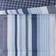 My World Mason Stripe Bedspread Blue, White (218.44x172.72cm)