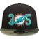 New Era Miami Dolphins Three Zero Five 9FiftySnapback Cap - Black