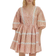 Maje Rayanik Floral Print Lace Trim Dress - Pink Daisy