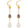 Pernille Corydon Lagoon Shade Earrings - Gold/Yellow/Pink