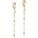 ENAMEL Copenhagen Lola Glory Hoops - Gold/Pearls/Multicolour