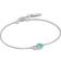 Ania Haie Crescent Link Bracelet - Silver/Turquoise