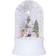 Star Trading Winter Dome Snowman White Weihnachtsschmuck 19cm