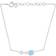 Pernille Corydon Glacier Bracelet - Silver/Blue
