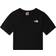 The North Face Girl's Simple Dome Cropped T-shirt - TNF Black (408261-901)