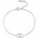 Olivia Burton Bejewelled Interlink Chain Bracelet - Silver/Transparent