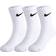 Nike Kid's Dri-Fit Crew Socks 3-pack - White (UN0012-001)