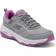 Skechers Go Run Trail W - Gray/Purple Trim