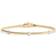 Marco Bicego Masai Small Three Station Bracelet - Gold/Diamond