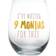 Pearhead I've Waited 9 Months for This Motherhood Wine Glass 16fl oz