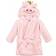 Hudson Soft Plush Animal Face Bathrobe - Pig