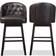 Baxton Studio Avril Bar Stool 103.5cm 2pcs