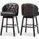 Baxton Studio Avril Bar Stool 103.5cm 2pcs