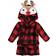 Hudson Soft Plush Animal Face Bathrobe - Rudolph